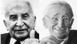 Mises og Hayek. Austurrísku hagfræðingarnir hafa sjaldan átt brýnna erindi en nú þegar miðstýrð peningamál heimsins hafa siglt hagkerfum í strand.